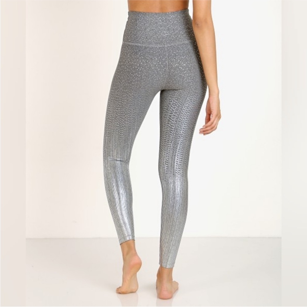 Beyond Yoga Silver Leggings